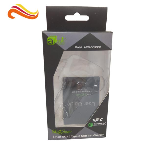 Коробка CMYK раковины ЛЮБИМЦА кабеля 0.50mm заряжателя пластиковая