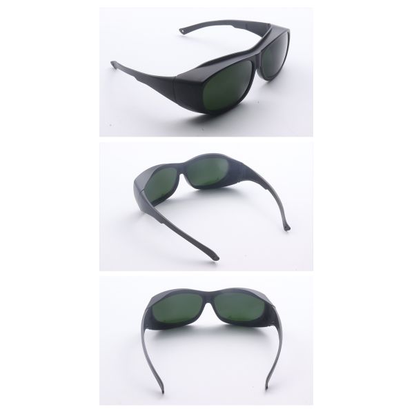Laser glasses laser protection glasses Laser protective glasses certified laser protection lenses laserprotective sheet 190-460nm 460-630nm OD1+ OD6 630-2000nm for laser laser protective glasses