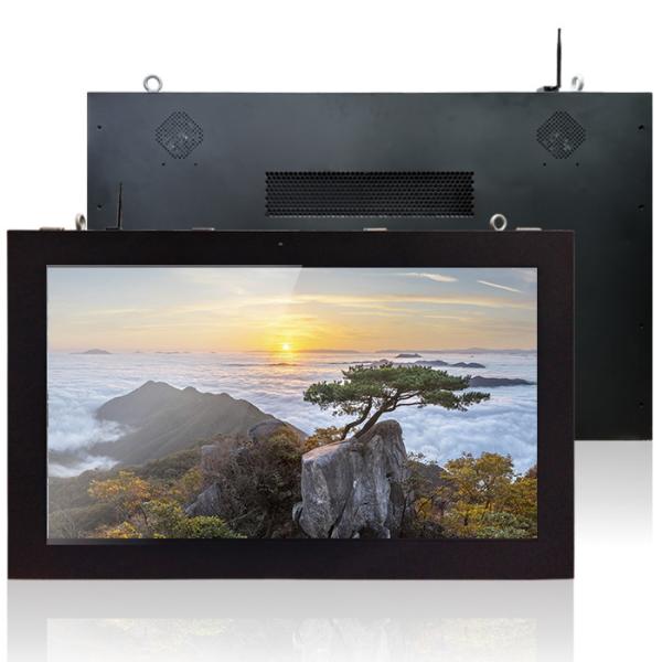 IP55 Waterproof 2000 Nits Outdoor LCD Digital Signage , Outdoor Digital Kiosk