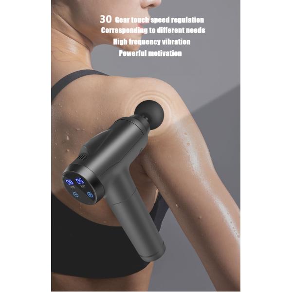 30 Speed Fascia Massage Gun Deep Tissue Percussion Massage Gun Touch Screen