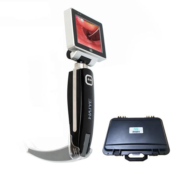 2022 3 Inch Screen Reusable  Medical Video Laryngoscope for Difficult Airway Intubation