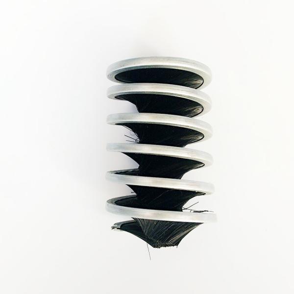 PBT Nylon Spiral Industrial Cleaning Brushes Roller For Grinding