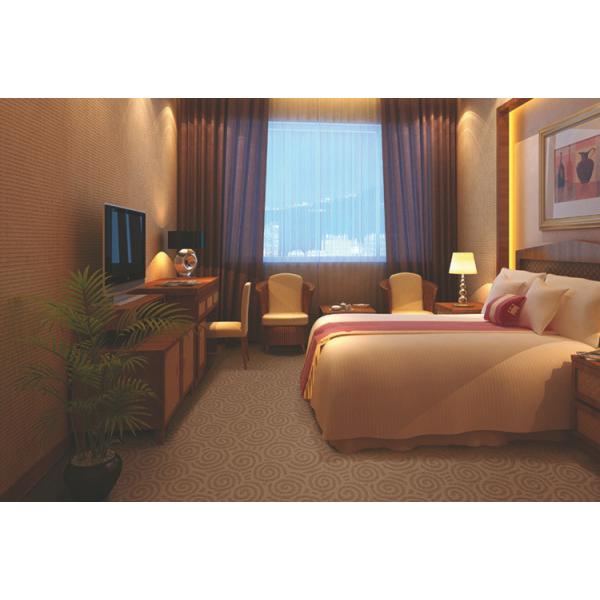 Dinning Room Stain Repellent Cut and Loop Pile Carpet ,  Wheat Color