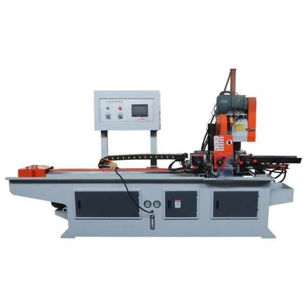 XS-425CNC Left and Right Clamp Pipe Cutting Machine China Factory Direct Sales  Servo Feeding Long Cold Sawing Machine