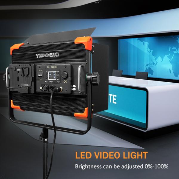 120w Flat Panel Video Light LED Wireless Dmx Studio Accessories 2700-7500k Suitable for Studio Shooting Video Fill Light