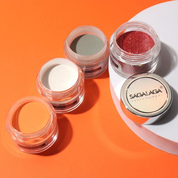 SAGALAGA Super Clear Acrylic Powder With Liquid Dipping Powder For Beauty Nail Salon MSDS Certified