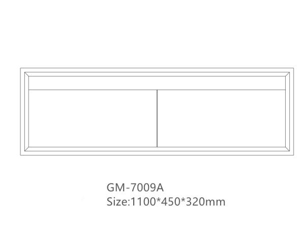 Wall Hung  Bathroom Furniture Cabinet White Corner Bathroom Sink