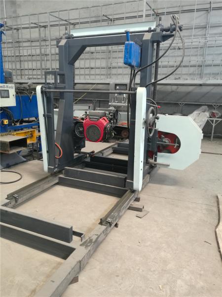 Portable sawmill wood cutting band saw machine/ portable wood cutting band saw sawmill