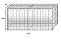 Aménageant l'immersion en parc chaude soudée décorative résidentielle de panier de Gabion a galvanisé