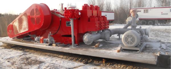 Weatherford MP16 mud pump fluid end module, liners, pistons, valevs same as Weatherford