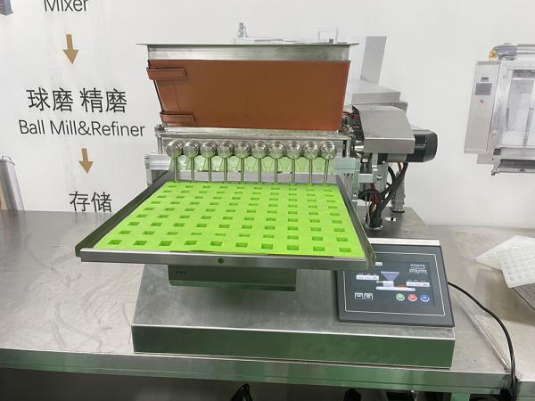 Small Table Top Chocolate Candy Making Machine Gummy Depositor Machine
