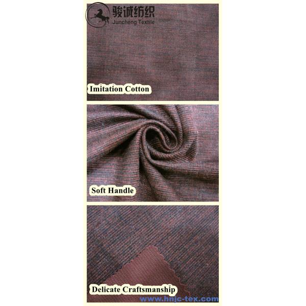 100% polyester plaid cotton imitation velvet fabric/ cloth Imitation Cotton Velvet