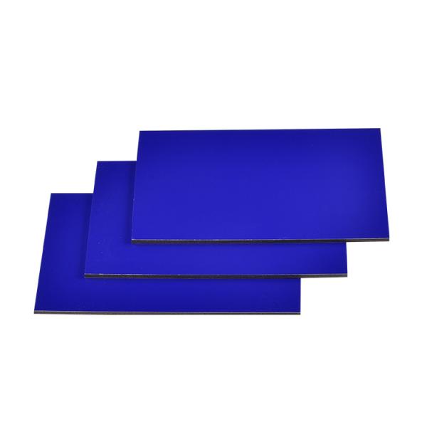 High Impact Resistance Nano Aluminum Composite Panel With PE PVDF Coating Good Sound Insulation
