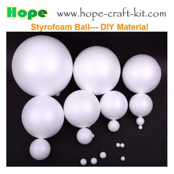 EPS Styrofoam Foam  Half Ball Cone Star Heart for Kids Hobbies DIY Material OEM ODM Various Shapes Size STEM INNOVATION