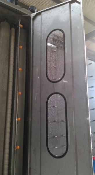 3 Pairs Brushes Low - e vertical glass washing machine for Double Glazing Glass