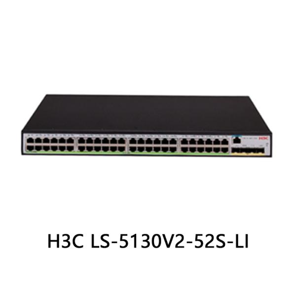 H3c Ls-5130V2-52s-Li Gigabit Switch with 52 Ports for Smart Networking