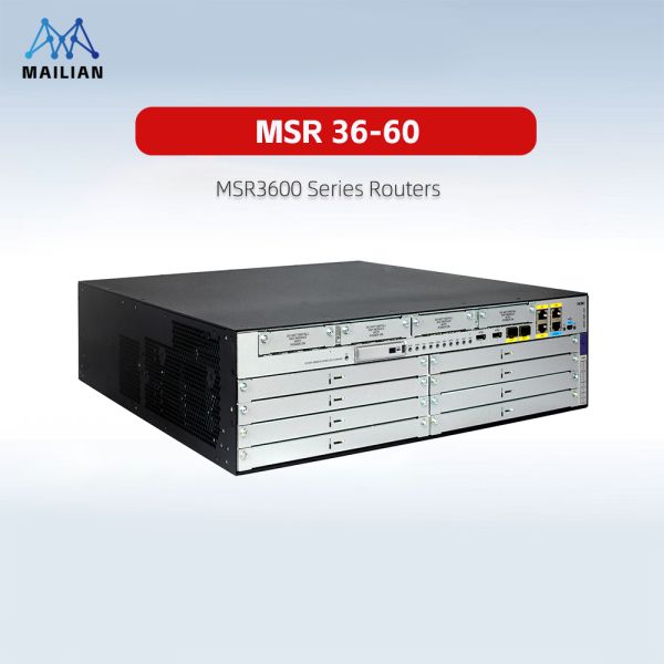H3C MSR3600-3 Series Network Router offering flexible deployment options robust security frameworks and support for multiple network topologies