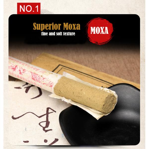 Safe and Powerful 20 1 Chinese Herbal Medicine Moxa Roll with Shelf Life of 5 Years