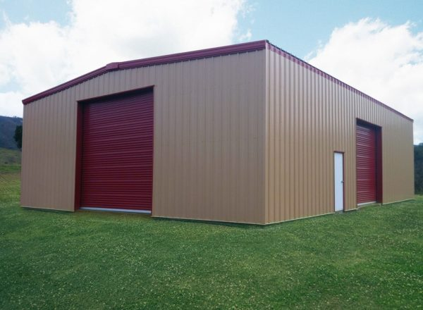 Prefabricated Steel Structure Garage Shed Building Construction For Various Cars