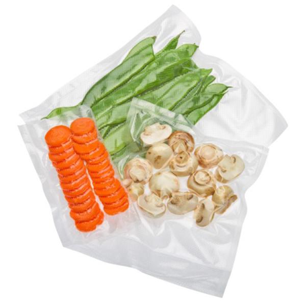 Custom Printed Frozen Food Vacuum Bags , Heat Seals Mall Vacuum Seal Bags