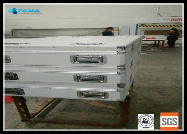 Large Aluminium Transport Box , Honeycomb Core Aluminium Storage Boxes