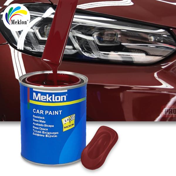 Más vendido 2K óxido de hierro pintura de automóviles rojo precio de fábrica Acrílico recubrimiento líquido para aplicación de pulverización Otros nombres pintura de acabado automotriz