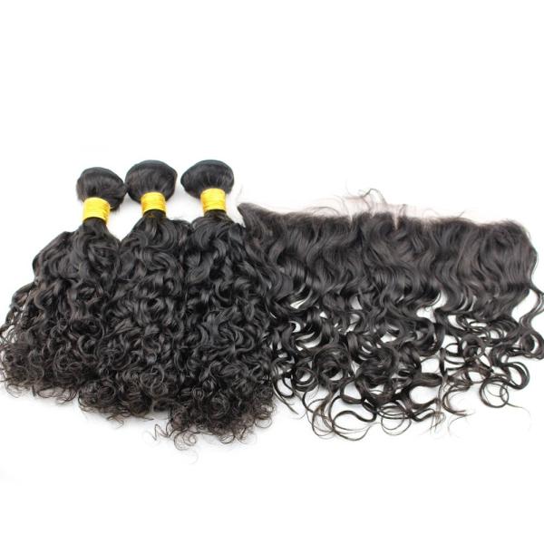 O cabelo humano peruano preto natural não empacota nenhum derramamento para senhoras da forma
