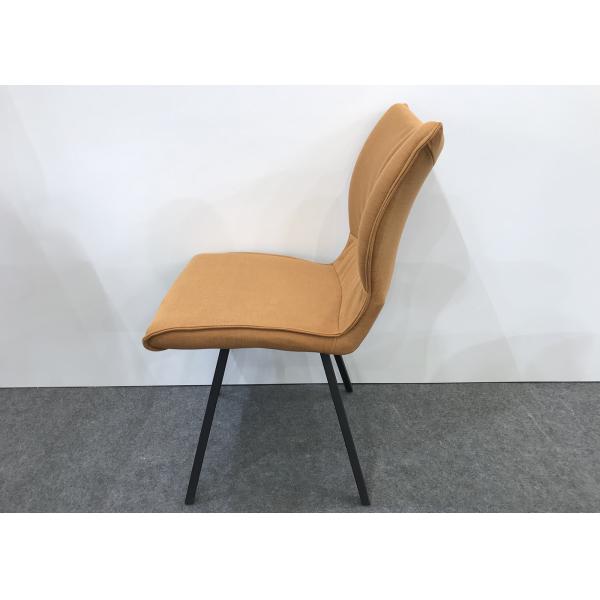 Modern 150kg Wrought Iron Dining Chair With Non Slip Foot Pads