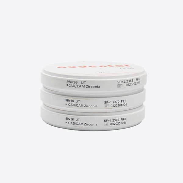 優れた結果 高い透過性と強度 UT/DUT デンタルジルコニアブロック