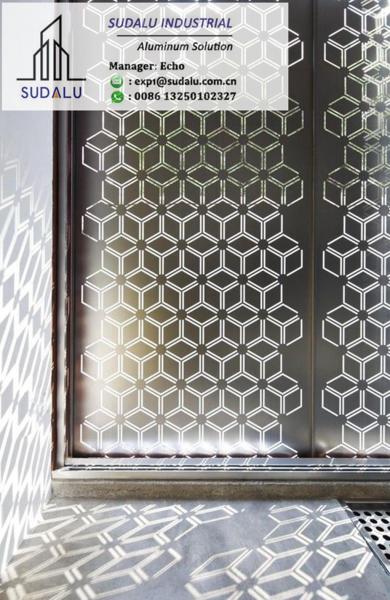 Artistic Decoration Aluminum Perforated Gallery Screen Panel