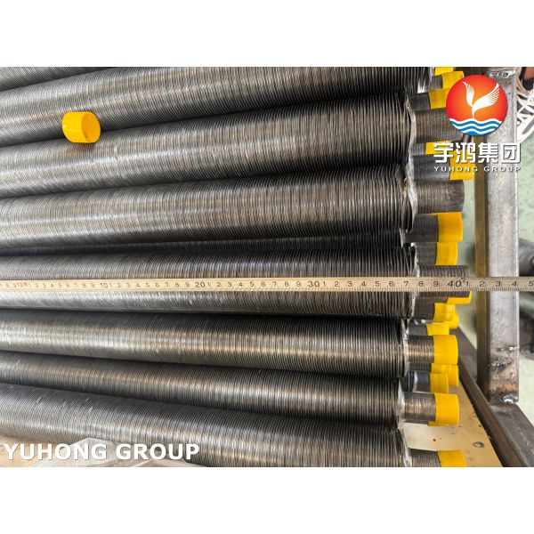 Wound KL Fin Tube Carbon Steel ASTM A179 For HVAC And Refrigeration