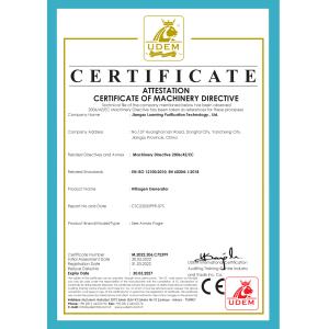 Jiangsu Luoming Purification Technology Co., Ltd. Сертификации