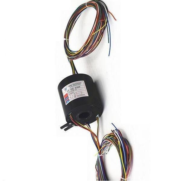 Automation Equipment 300 rpm rotating slip ring With Inner Bore 25.4mm