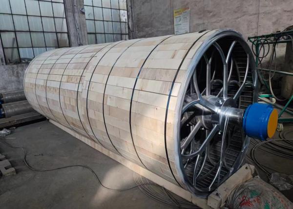 Tissue Paper Production Machine Stainless Steel Plate Cylinder Mold Dia1500mm