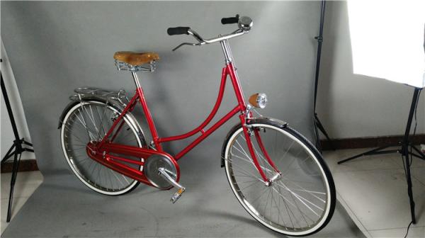 Cheap manufacturer price colorful hi-ten steel  26/28 size retro lady bicycle  for sale