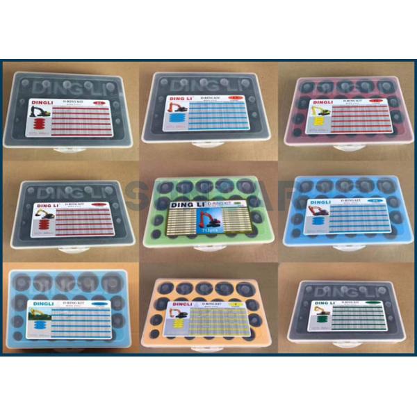 Прозрачное коробки ремонта колцеобразного уплотнения большое для C-A-T HIATCHI KOBELCO SUNCARSUNCARVOLVO DOOSAN DAEWOO HYUNDAI KATO KOMATSU