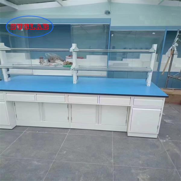 Highly Functional Lab Workbenches Non-Welded Linear Handle and Splash-Proof Socket