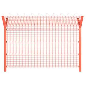 1 mm de espesor y forma soldada de cerca de post para el apoyo