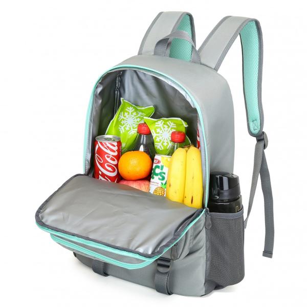 28L Lunch Food Cooler Backpack / Picnic Cooler Rucksack Customized Size / Color