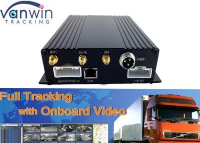 4 - Cartão HD DVR móvel GPS do SD do canal que segue o controlo a distância do tempo real