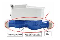 Mesure de l'eau avec le compteur d'eau intelligent NB-IOT 0,1-90C Température de l'eau 4-M16/8-M16/8-M16/8-M20 Boulons de connexion