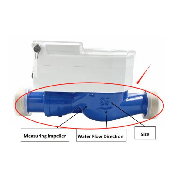 NB-IOT スマート水計による水測定 0.1-90C 水温 4-M16/8-M16/8-M16/8-M16/8-M20 接続ボルト