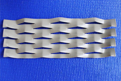 Покрытая порошком домашним сетка металла украшения расширенная алюминием для строя фасада