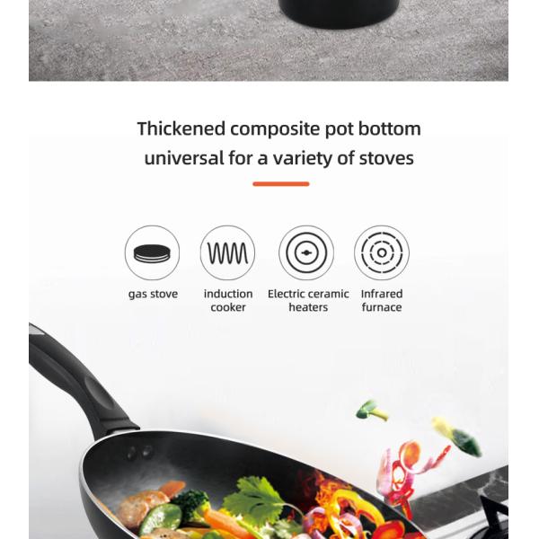 Hot Sale 10 Pcs Aluminum Cooking Pot Set Custom Pots And Pans Cookware Black Nonstick Cookware Sets With Glass Lid