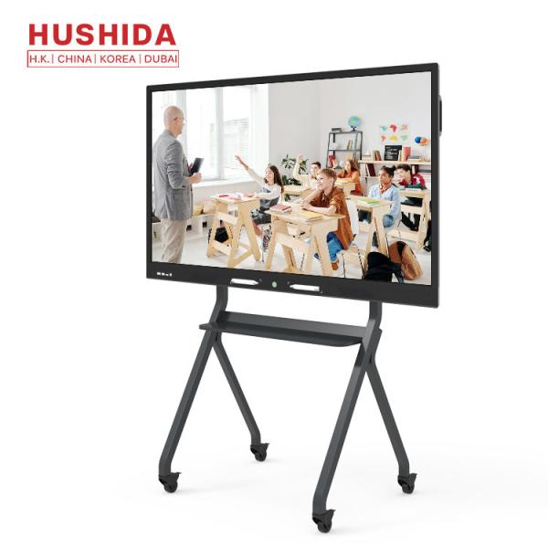 Smart 75 Inch Touch Screen Interactive Whiteboard display For Teaching