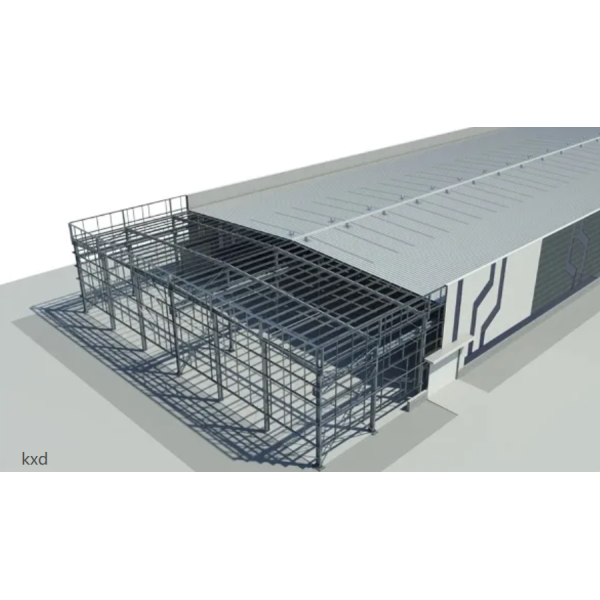 Demountable Galvanized Light Steel Structure Building with Customizable Design for Industrial Use