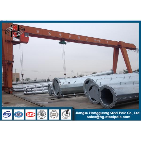 Линия стальной столб К345 110КВ распределения электропитания покрашенное битумом