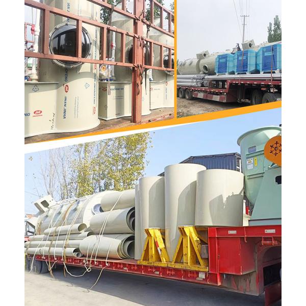 Equipo de desodorización ecológico Torre de pulverización de gas de purificación de residuos ácidos