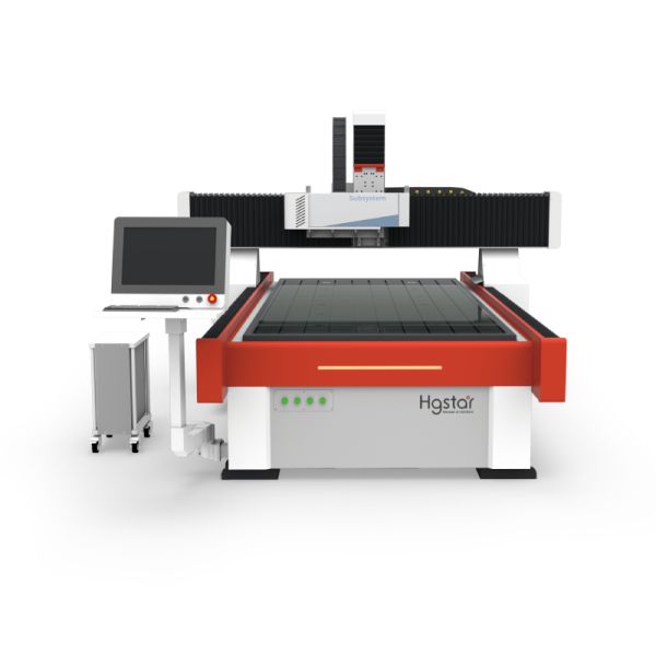1060nm Laser Glass Cutting Machine 3KW 1300*2500mm Glass Processing Machine