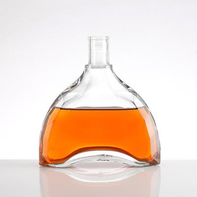 500 ml de Whisky em garrafas de vidro transparente de alta qualidade para personalização